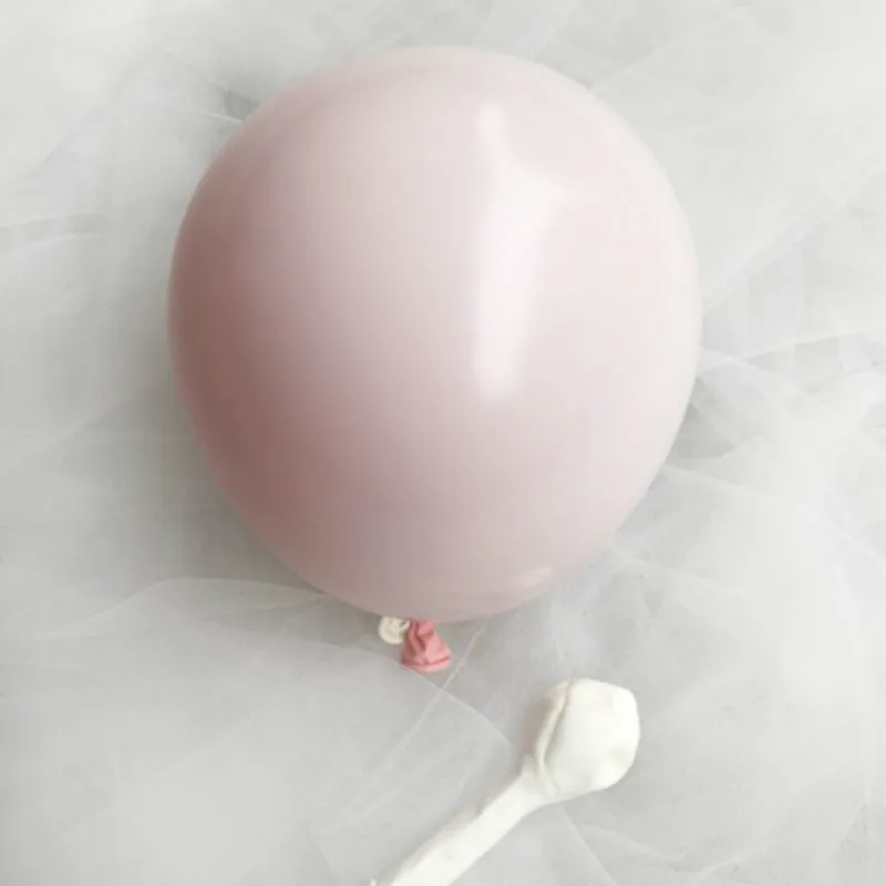 High Quality Wedding Birthday Party Decoration Pastel Global Baby Pink Peach Macaron Balloon Garland Arch (4)