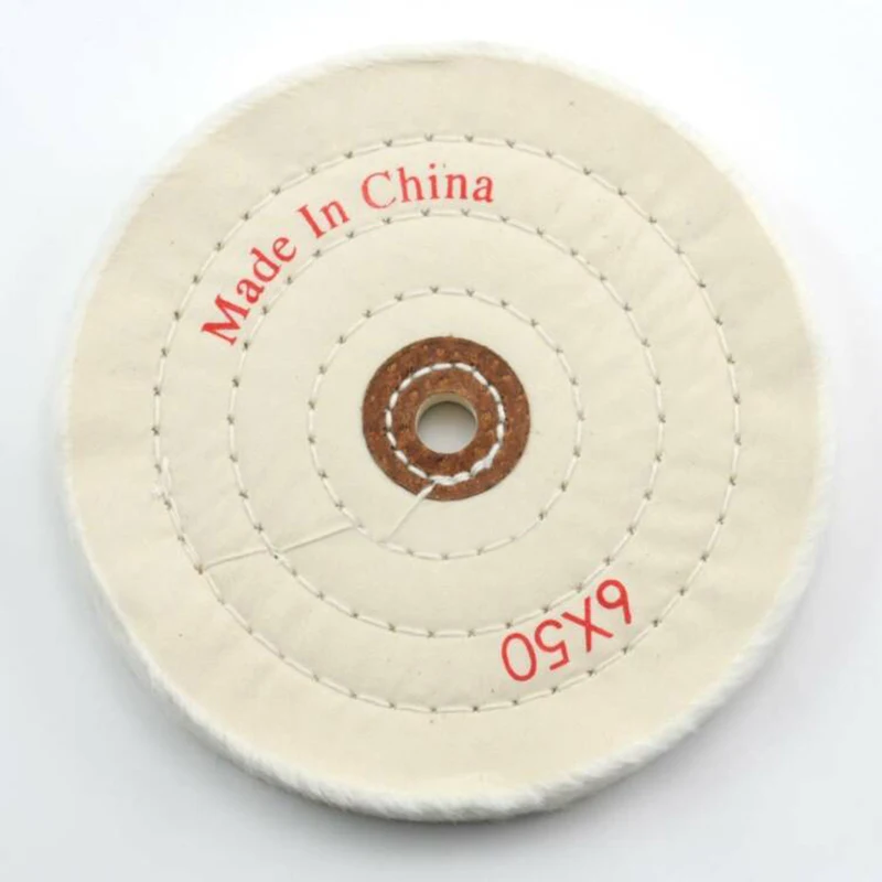 

New 150mm Cloth Polishing Buffing Wheel Cleaning Pad Power Angle Grinder Tool 1x