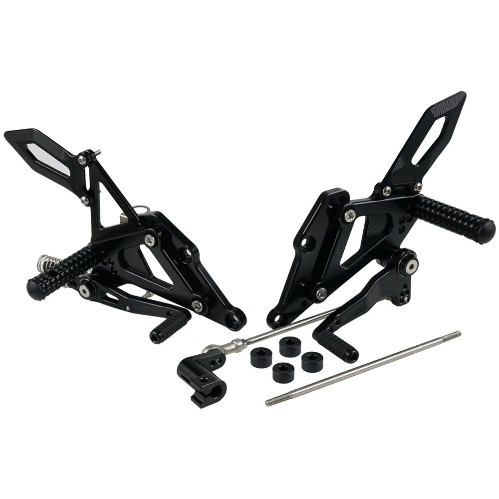 Регулируемые подножки для ног Rearsets для Honda CBR250RR CBR 250RR 250 RR мотоциклетные подножки для ног наборы черный