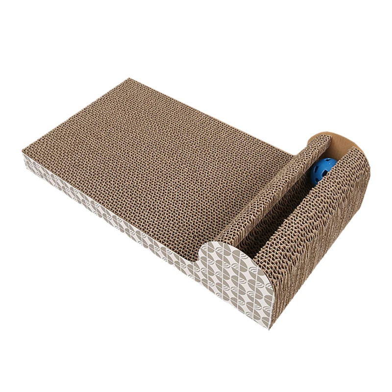 Pet Scratch Board Paper Corrugated Pet Toy Pet Claw Kitten Climbing Claw Pet Catch Toy