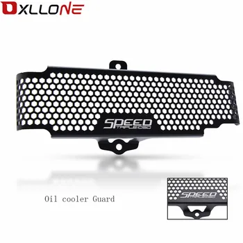 

For Triumph Speed Triple 1050 Oil Cooler Guard 2011-2015 Motorcycle Accessories CNC aluminum Oil cooler Guard Oil cooler Grill