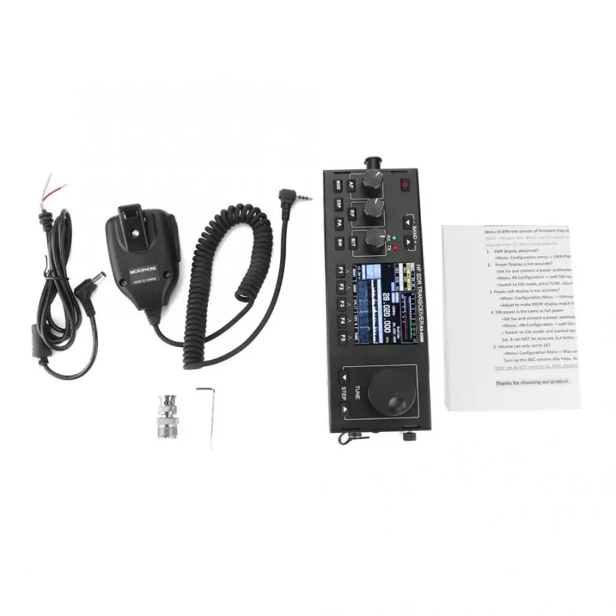 0 5 ~ 30 МГц RS 958B SSB HF SDR HAM трансивер V0.6 с батареей 4000 мАч|Измерители мощности| |