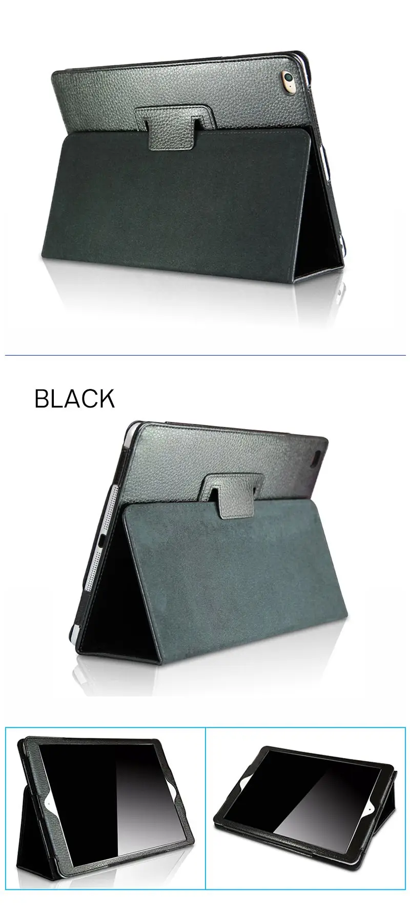 For IPad Air 2 Air 1 Case IPad Case Funda Ultra Thin PU Leather Soft Cover for IPad 9.7 6th Generation Case Pro 9.7