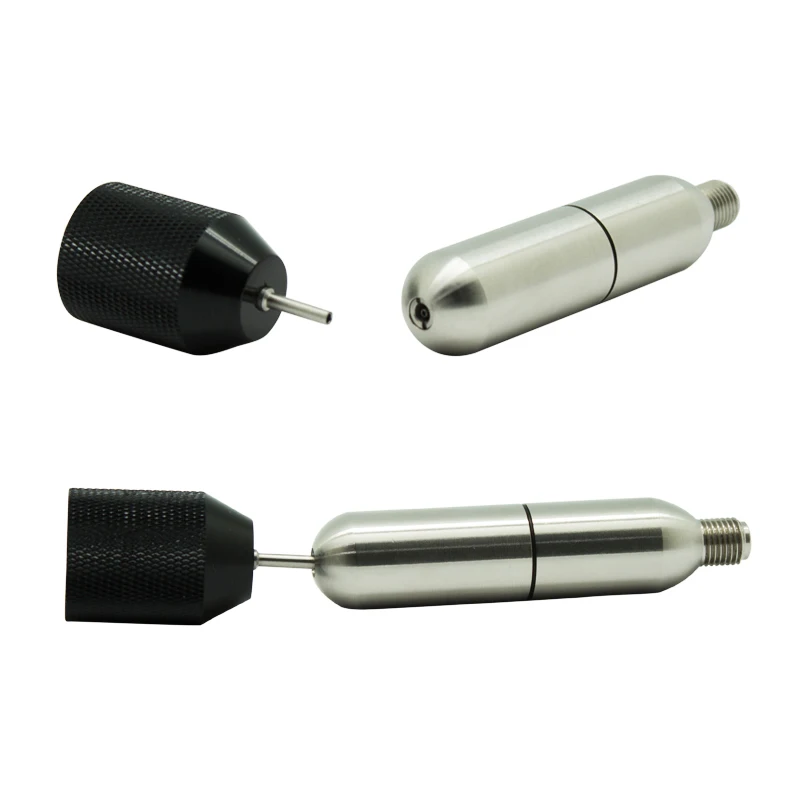 Refill Charger Adapter Portable 12g 16g 88g for Paintball Co2 Cartridge Charging Adaptor for Pistol Pneumatic Female Connector