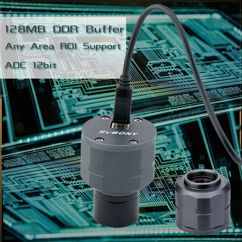 SVBONY SV305 2MP электронный окуляр 1,2" USB телескоп планетарный вид фотографии камера для астрономического профессионального F919A