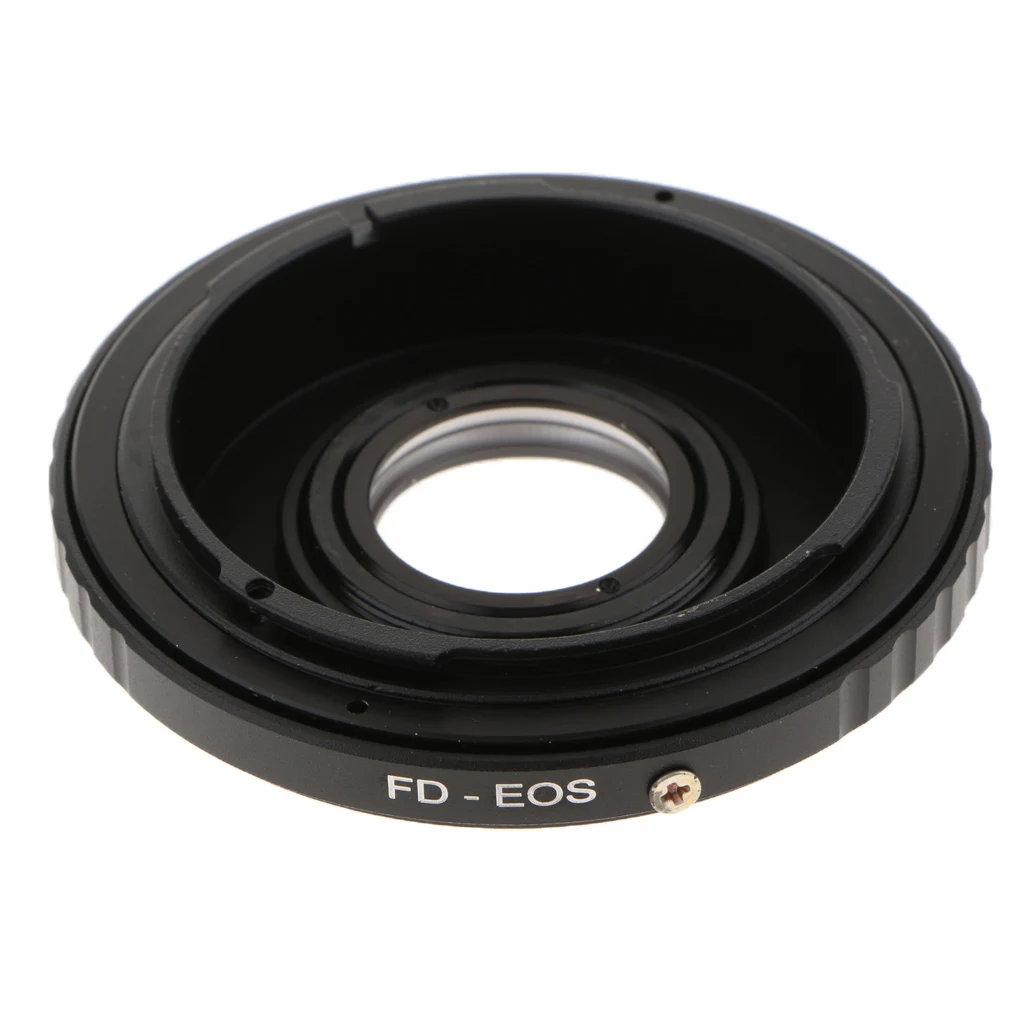 Алюминиевый литой адаптер кольцо для Canon FD Крепление объектива к EOS камера корпус для Canon DSLR 60D 650D 700D 5D III 100D со стеклом