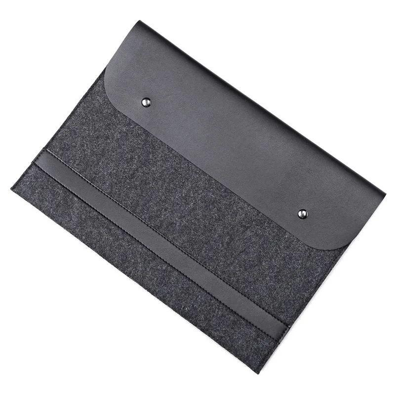 Модный шерстяной фетровый карман для ноутбука сумка чехол для Macbook Air Pro retina 11 12 13 15 Xiaomi Mi чехол для ноутбука 13,3