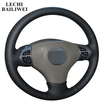 

DIY Hand sewing Steering Wheel Cover Artificial leather Car Steering Wheel Covers for Suzuki Grand Vitara 2006 - 2014