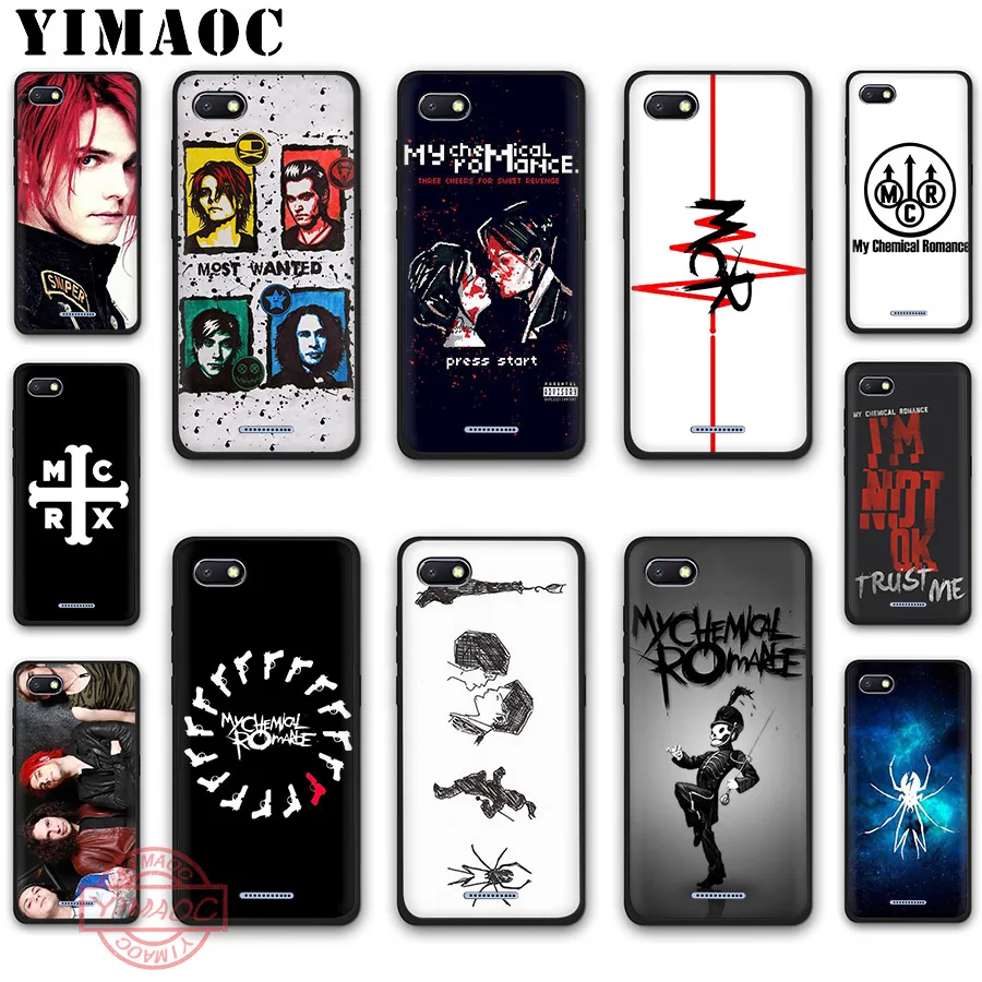 Мягкий силиконовый чехол YIMAOC My Chemical Romance для Redmi Note 8 7 6 5 K20 Pro Plus 5A Prime 6A 7A 4X S2 Go |