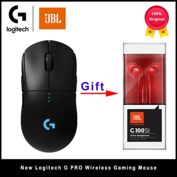 Logitech G PRO Wireless Gaming Mouse RGB Dual Mode With HERO 16K DPI Sensor LIGHTSPEED Laser Gamer Mouse POWERPLAY Compatible 1