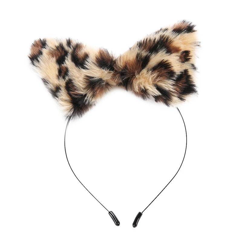 Cat Fox Ears Hairpins Women Fashion Night Party Headband Hair Clip Wearing Decorate Cosplay Anime Dance Hair Accessories 1111