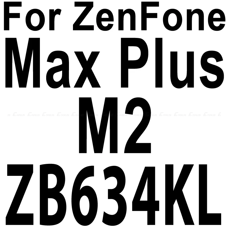 Полное покрытие из закаленного стекла для Asus ZenFone Max Pro Plus Shot M1 M2 ZB634KL ZB633KL ZB631KL ZB602KL Защитная пленка для экрана стекло - Цвет: ZB634KL