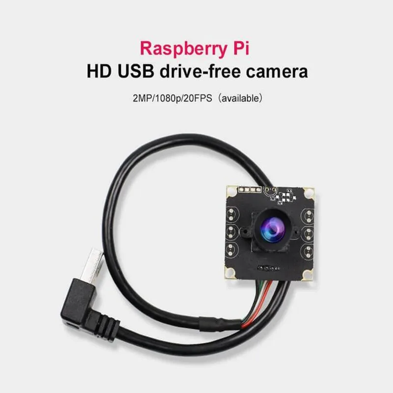 USB камера 1080P HD накопитель для Raspberry Pi и Jetson NANO Board ии визуальное распознавание до