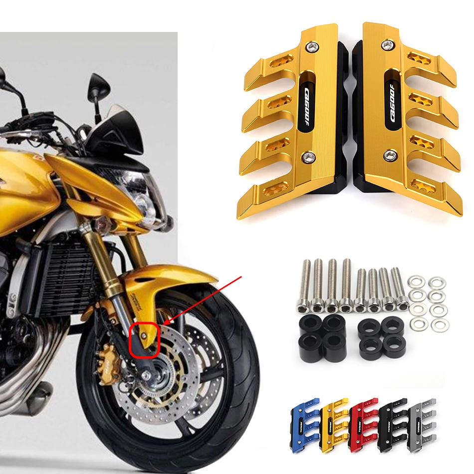

Для HONDA HORNET CB600F CB 600F мотоциклетный брызговик, защита передней вилки, защитный блок, переднее крыло, ползунок, аксессуары