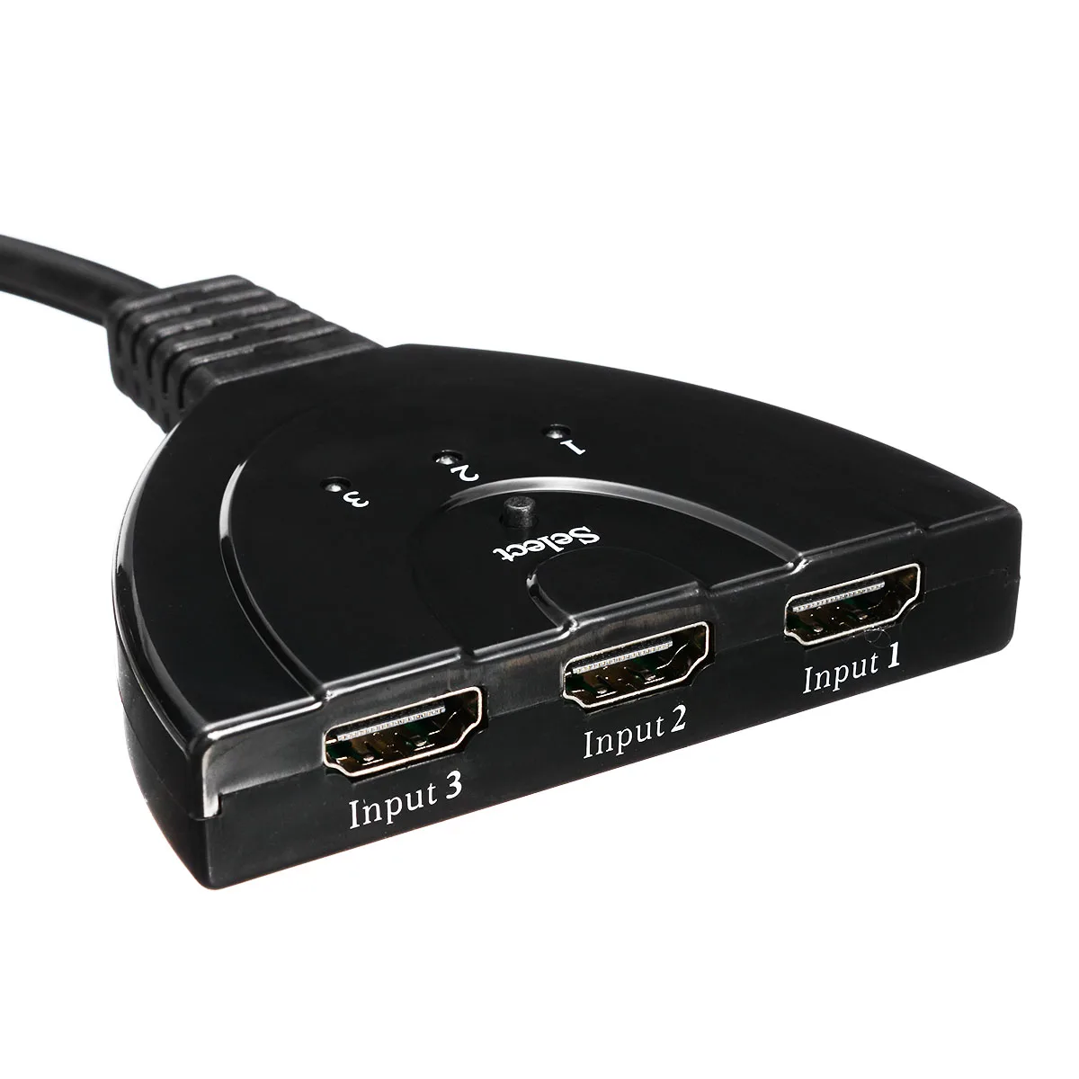 Мини 3 порта Переходник HDMI разветвитель Кабель HDMI 1080P переключатель коммутатор 3 в 1 выход порт концентратор коробка для HD-DVD HDTV PS3 Xbox