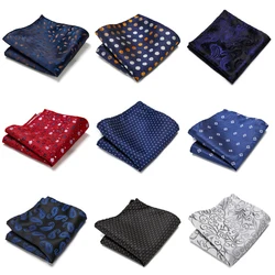 Chemise carrée en argent de haute qualité, plusieurs couleurs, 126 soie tissée, 9 pièces/lot, accessoires de chemise, Dropshipping, journée du poisson d'avril, 100% 