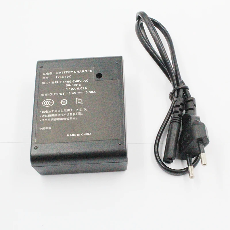 LC E10C LC-E10C LC-E10E LC E10E Батарея Зарядное устройство для Canon Камера LP-E10 LPE10 E10 поцелуй X50 EOS 1100D 1200D 1300D для T3 Камера