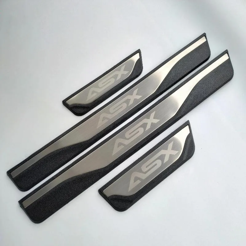 Автомобильный Стайлинг для Mitsubishi Asx аксессуары из нержавеющей стали Накладка на порог защитная накладка 2011- Автомобильная наклейка