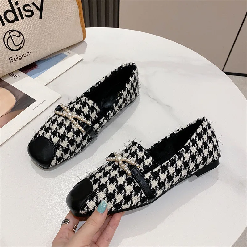 2021 Women Winter Warm Loafers Ladies Short Plush Flats Female Slip On Casual Shoes Comfort Soft Moccasin Multicolor Ballet shoe