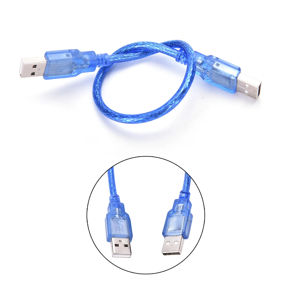 

JETTING High Quality USB 2.0 A Male AM to USB 2.0 B Type FeMale Extension Printer Wire Cable USB2.0 Cable 0.3m