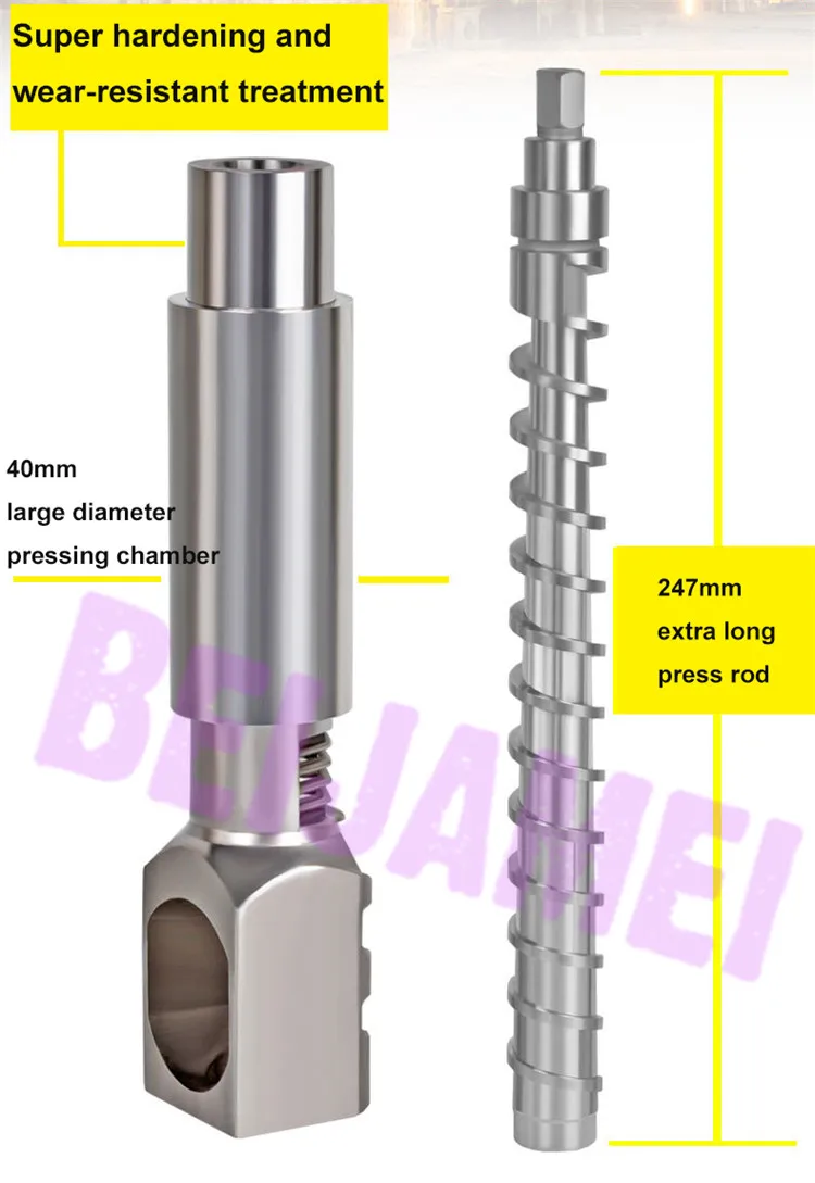BEIJAMEI Automatic Commercial Oil Press Machine Multi-Function Sesame Health Oil Presser Peanut Oil Cold Pressing Machine