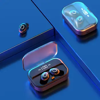 

T11 True Wireless Mini Earbuds Bluetooth 5.0 HD Stereo Headset with Dual Mic for Android IOS TWS HiFi HD Call Sports Earphone