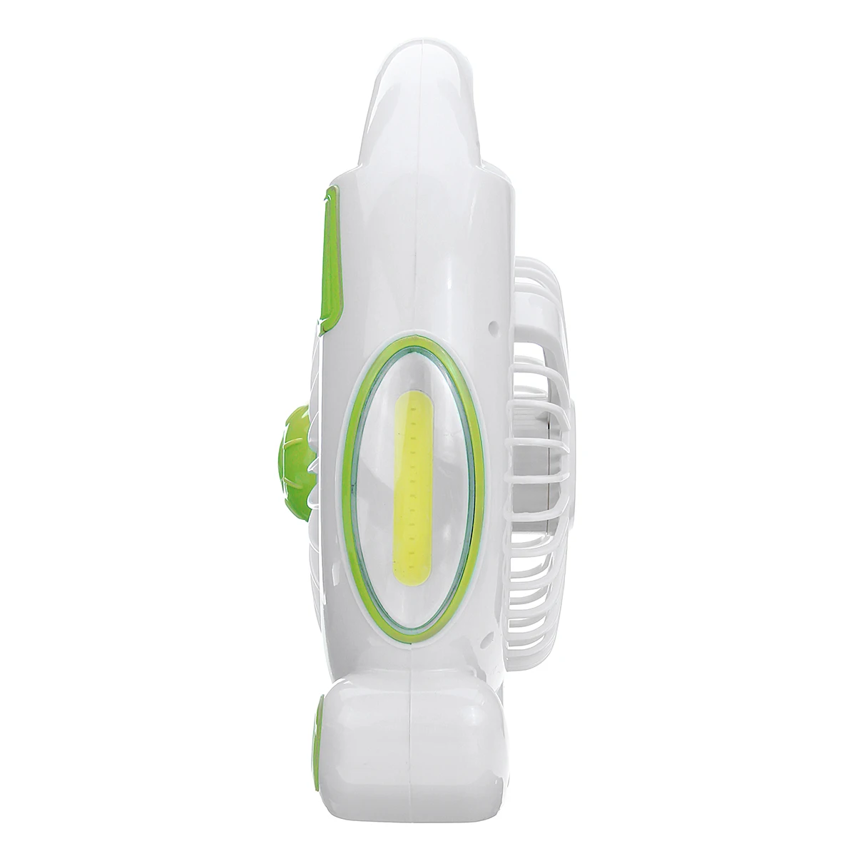 USB портативный светодиодный фонарик зеленый/синяя ракушка 5 Вт COB лампа для пешего туризма Рыбалка Фонарь Открытый вентилятор лампа