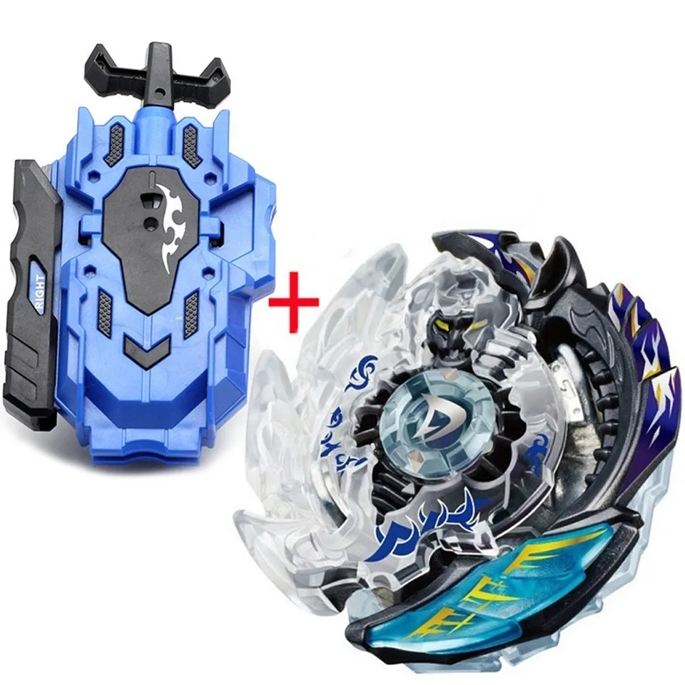 Горячая Beyblade Burst Launcher левая и правая двухсторонняя проволочная пусковая установка Bayblade игрушка Bable Drain Fafnir Феникс Bayblade Рождественский подарок - Цвет: b85