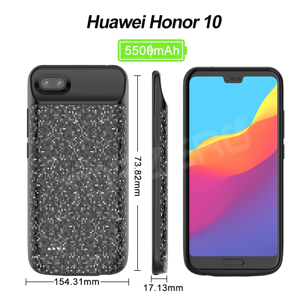 Батарея чехол для huawei Honor 8x 9x 10lite 20pro Сверхлегкий Powerbank чехол для huawei Коврики 20pro Nova 3i 4e P20lite P30pro Y7
