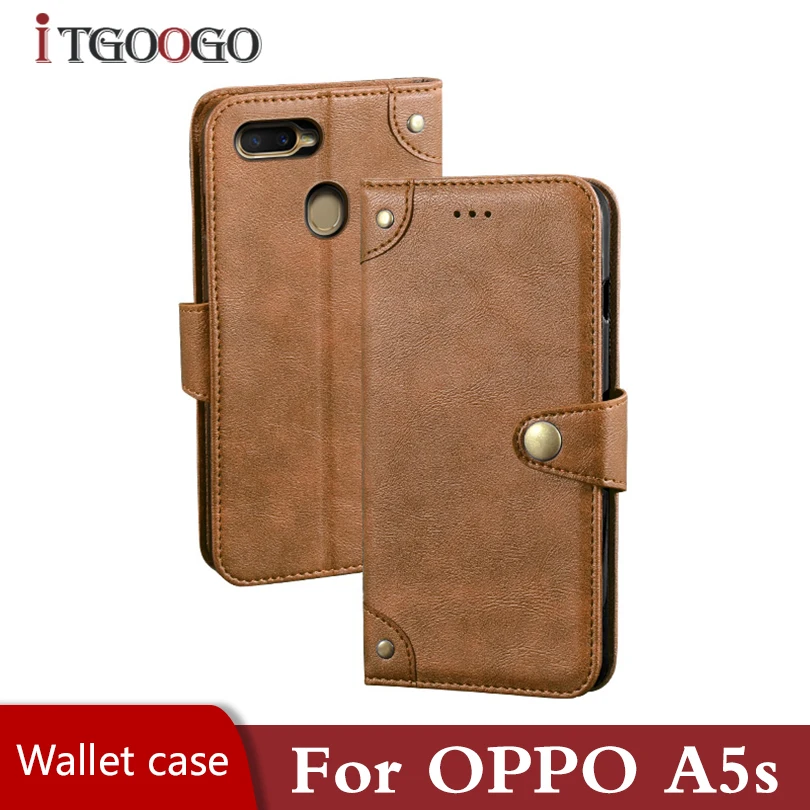flip cover for OPPO A5s phone book case 
