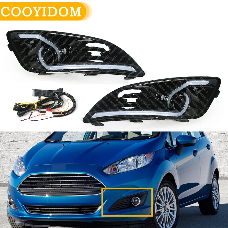 Дневные ходовые огни для Ford Fiesta 2013 2014 2015 2016 | Автомобили и мотоциклы
