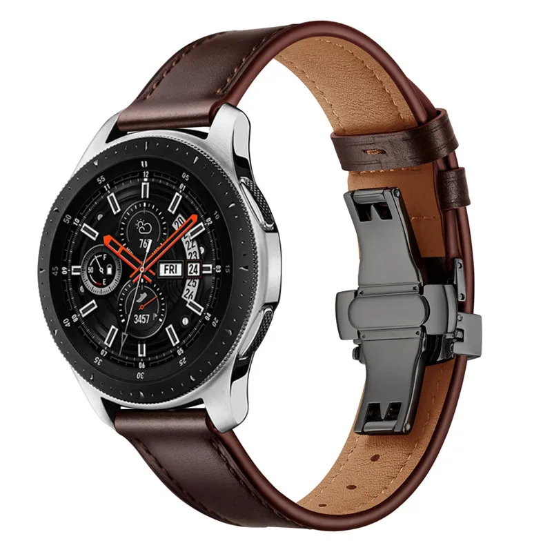 Ремешок для часов samsung galaxy watch active2 40 мм ремешок 20 из натуральной кожи active 2 44