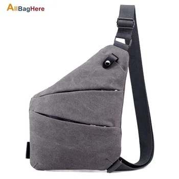 

Multi Function Close Fitting Digital Storage Gun Bag Single Shoulder Canvas Bag Mens Solid Color Crossbody Sports Waist Backpack