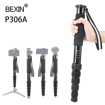 

P306A monopod camera stand professional monopod aluminum walking stick monopod travel shooting for dslr camera video