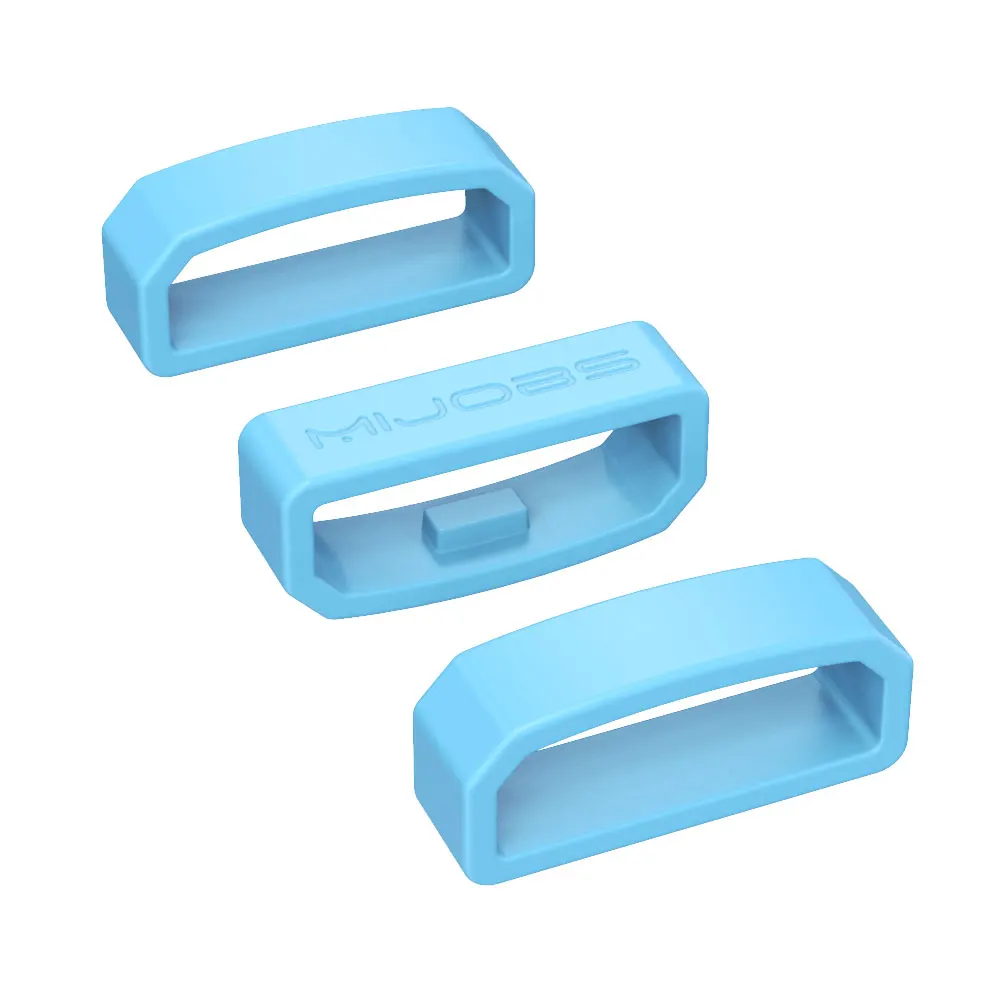 Premium Rubber Strap Keeper - Secure Retainer for Fitness Bands and Smartwatches