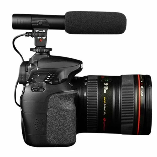 JINTU Professional Shotgun Condenser Camera Microphone for Nikon D7000  D7200 D7100 D7500 DF D80 D90 D500 D5000 D5100 D5500 D5600 - AliExpress