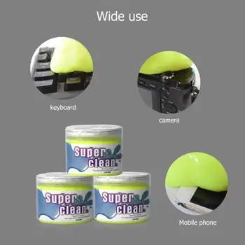

PC Computer Keyboard Dust Cleaner Compound Super Clean Slimy Gel Wiper for Phone Laptop Car Interior Panel
