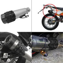 Анти-горячий клей внедорожный мотоцикл глушитель выхлопной трубы Щит протектор Защита Универсальный ударопрочный защитный резиновый