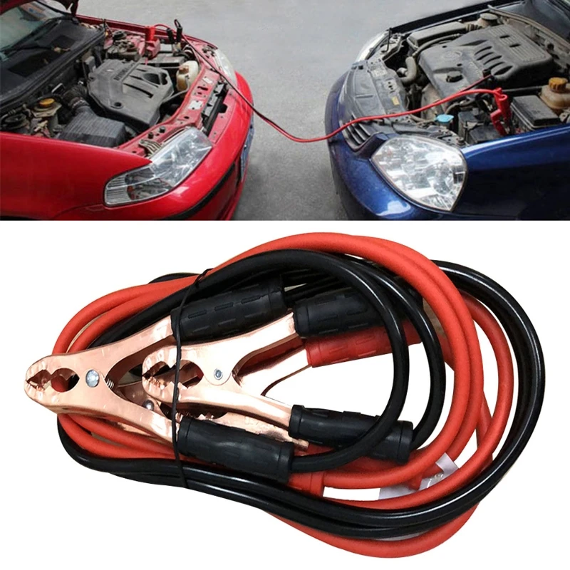 2024 New 3Meters 500A Car Power Chargin Booster Cable Alligator Clamp Battery Jumper Wire