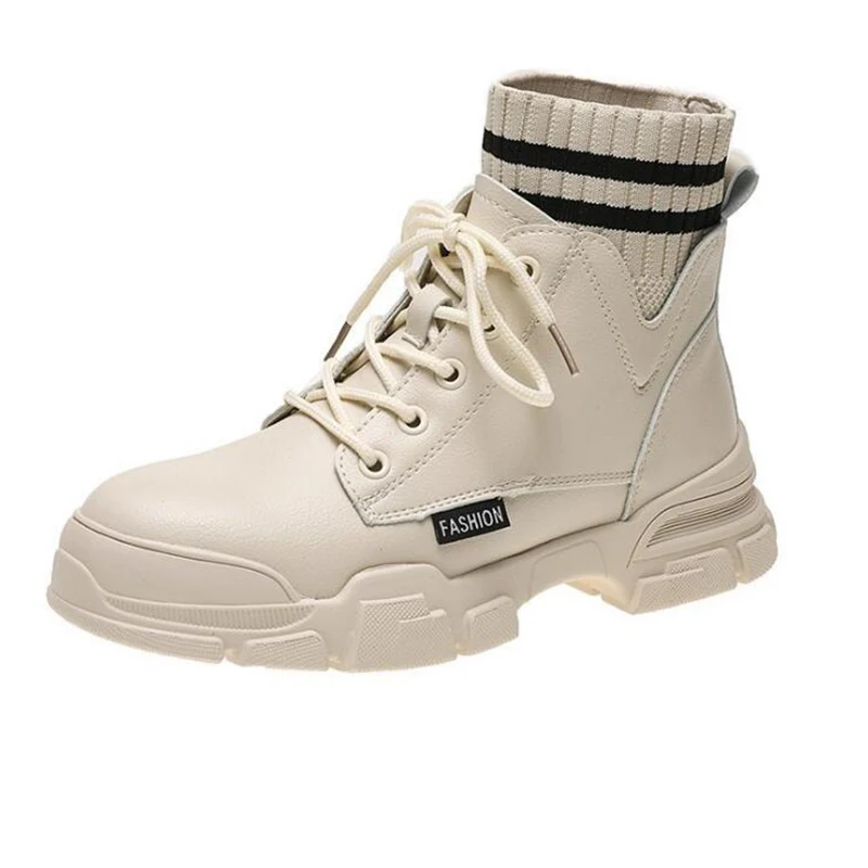 Women boots Ankle Boots Woman Shoes Autumn Chelsea Boots Female Motorcycle boots Platform Boots botas mujer