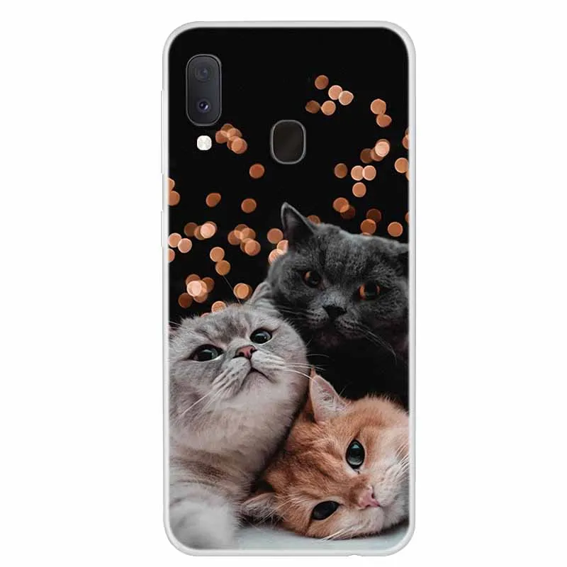 Silicone Soft TPU Lion Print Phone Case Cover