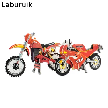 

Laburuik Children's Jigsaw 3d Puzzle Stereo Intelligence Development Boys Girls Wooden Early Childhood Toys Educational Toys