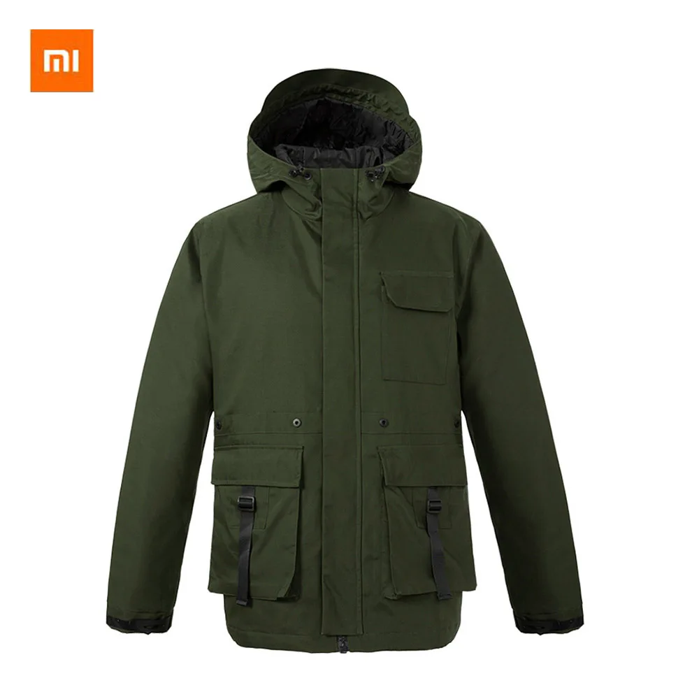 Мужская хлопковая куртка Xiaomi Mijia Youpin Uleemark стильный дизайн теплый бархат 3M удобная