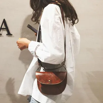 

ACELURE Fashion PU Leather Belt Bag Women Phone Pouch Fanny Pack Female PU Leather Waist Pack Ladies Solid Color Small Purse Bag