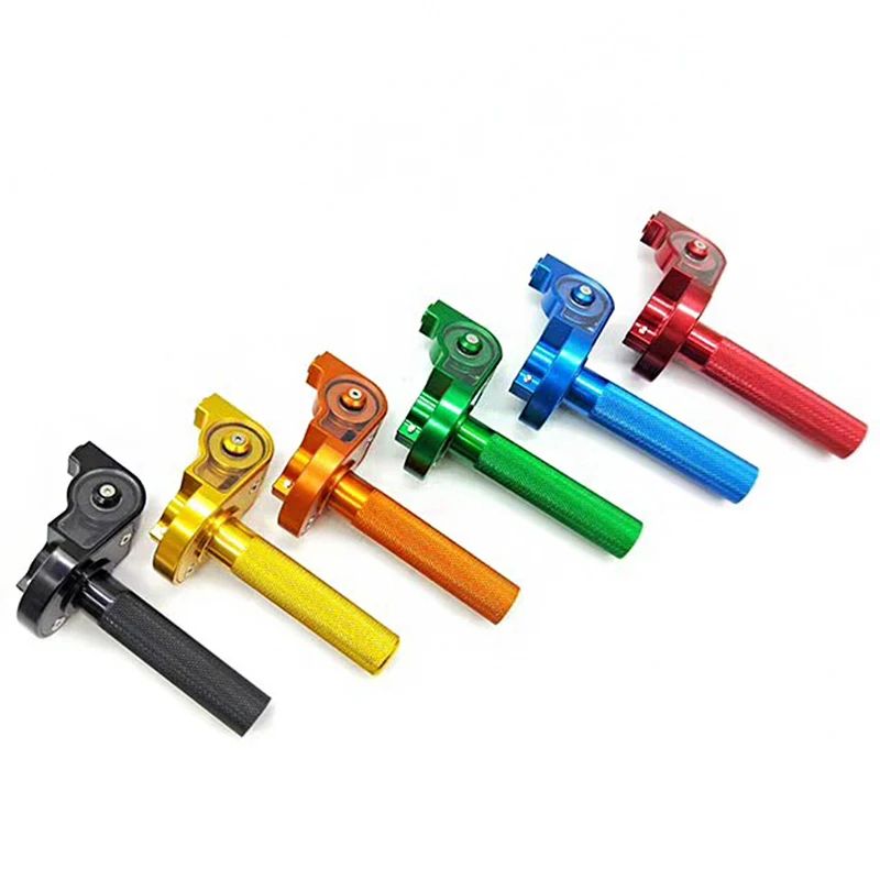 Алюминиевый Сплав мотоцикл дроссельной заслонки ручка ротора 22 мм BOSUER M2 M4 KEWS K16 K18 KAYO T6 K6 кросс-кантри мотоцикл