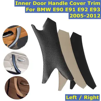

Hand Sewing Door Handle Pull Leather Cover Trim For BMW 3 Series E90 E91 2005 2006 2007 2008 2009 2010- 2012 325 330 318 RHD/LHD