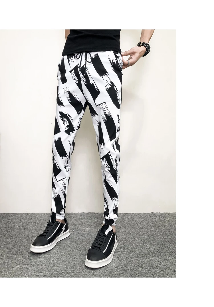 Pantalon, Спортивная мужская уличная одежда,, Корейские осенние штаны, мужские брендовые облегающие штаны, мужские джоггеры, горячая Распродажа, повседневные штаны-шаровары
