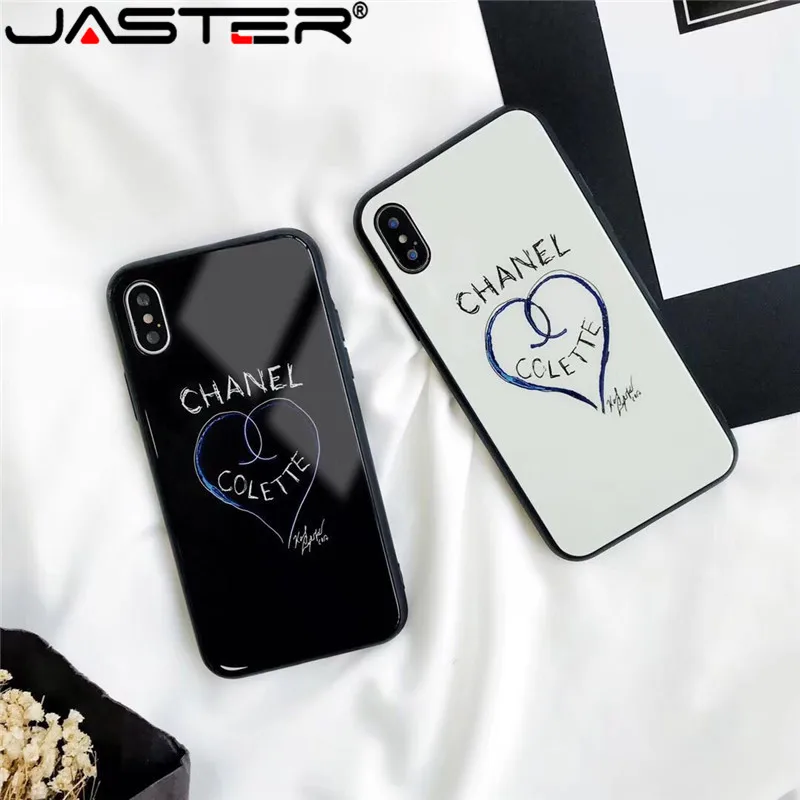 

JASTER tempered glass new stylish phone case for iPhone 6 7 8 dustproof X XR MAX