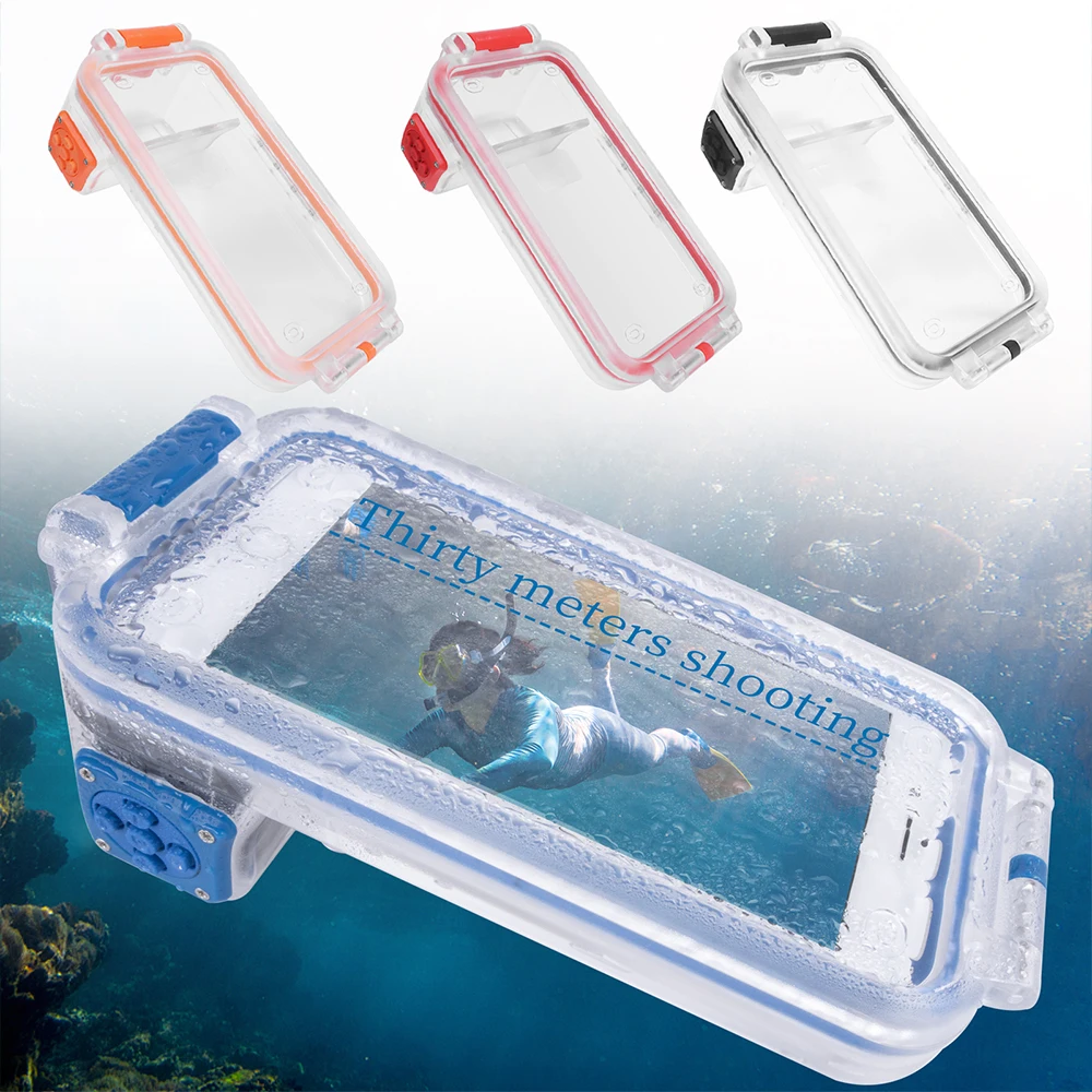 Pixco funda de buceo a prueba de agua, mando a distancia con Bluetooth