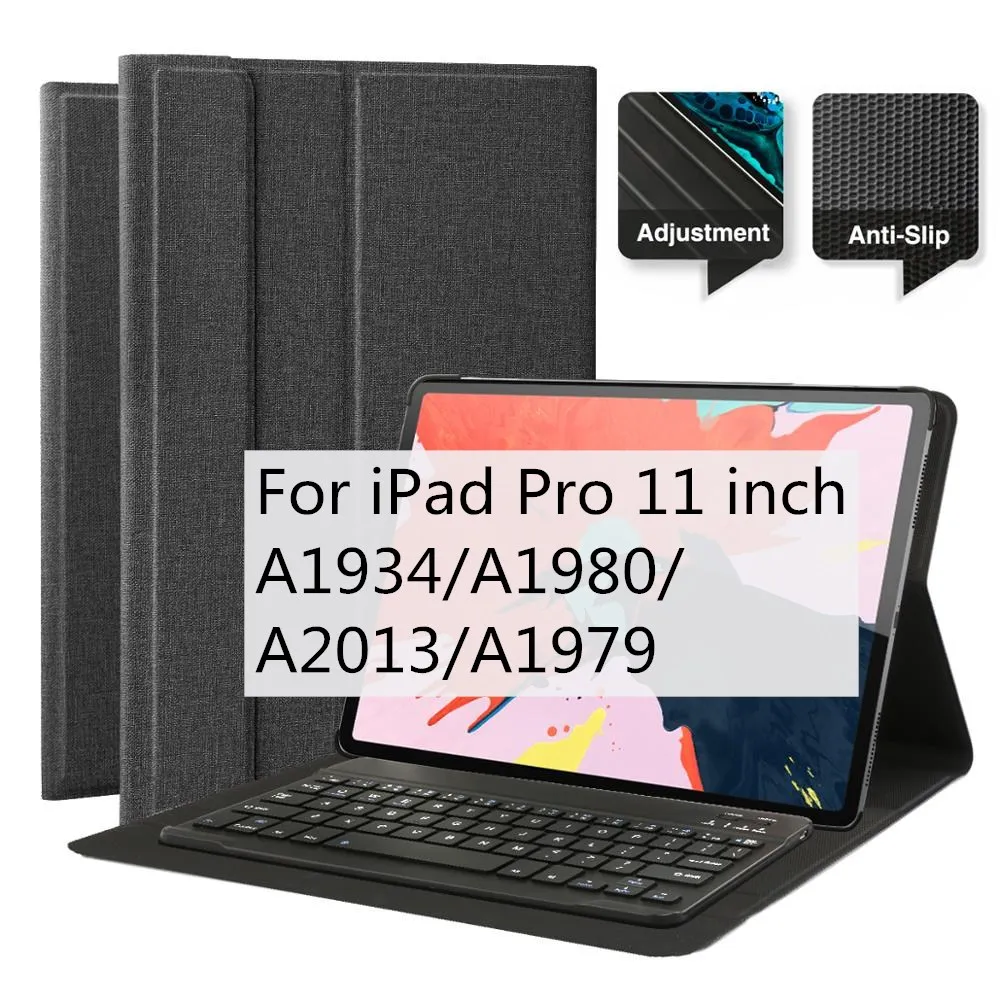 For iPad pro 11 Умный чехол-клавиатура для iPad Pro 12," 3-го поколения для iPad Pro 11 дюймов Bluetooth чехол-клавиатура - Цвет: For iPad pro 11